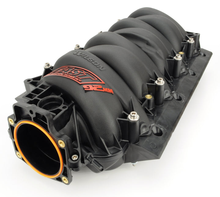 FAST LSX Manifold 92MM Inlet - Black - Bull Strap