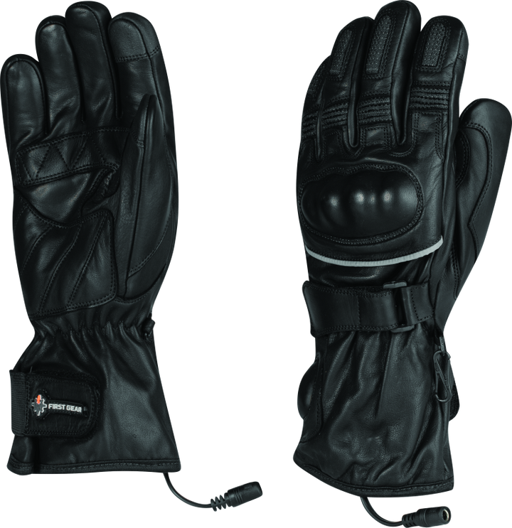 FIRSTGEAR Heated Ultimate Touring iTouch Gloves - 2XL - Bull Strap