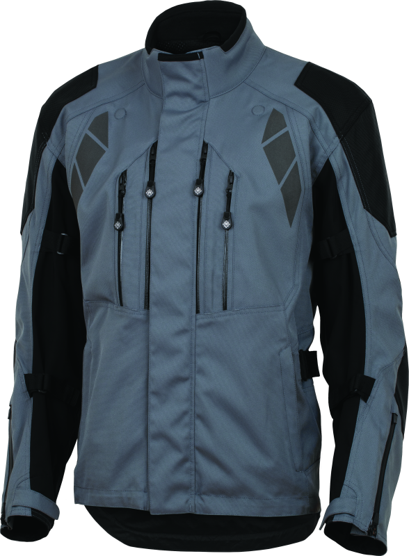 FIRSTGEAR Kilimanjaro 2.0 Jacket Grey/Black - Medium - Bull Strap