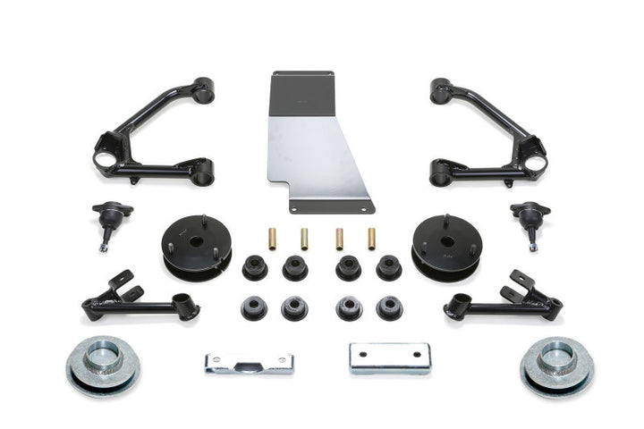 Fabtech 15-18 GM C/K1500 SUV 2WD/4WD 4in Budget UCA System - Bull Strap
