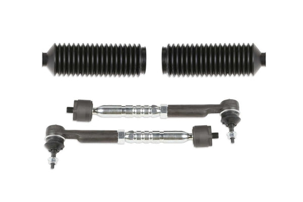 Fabtech 21-24 Ford Bronco 4WD Heavy Duty Driver & Passenger Tie Rod Assembly Kit - Bull Strap