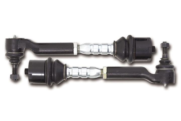 Fabtech 6in Driver & Passenger Tie Rod Assembly Kit - Bull Strap