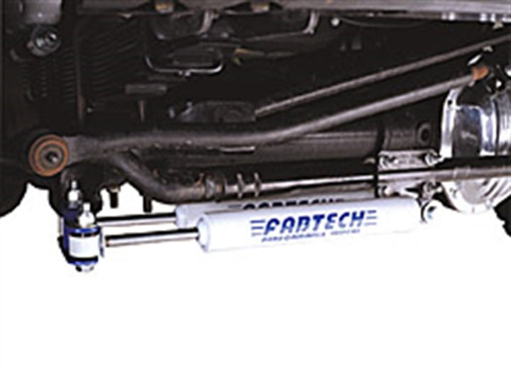 Fabtech 99-03 Ford F250/350/Excursion 2WD Dual Performance Steering Stabilizer Kit - Bull Strap