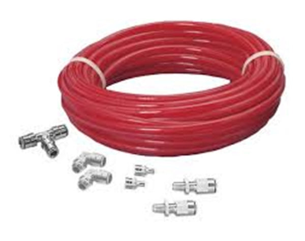 Firestone Air Line Service Kit (.025in. x 18ft. Air Line/Elbow Fittings/Valves) (WR17602012) - Bull Strap