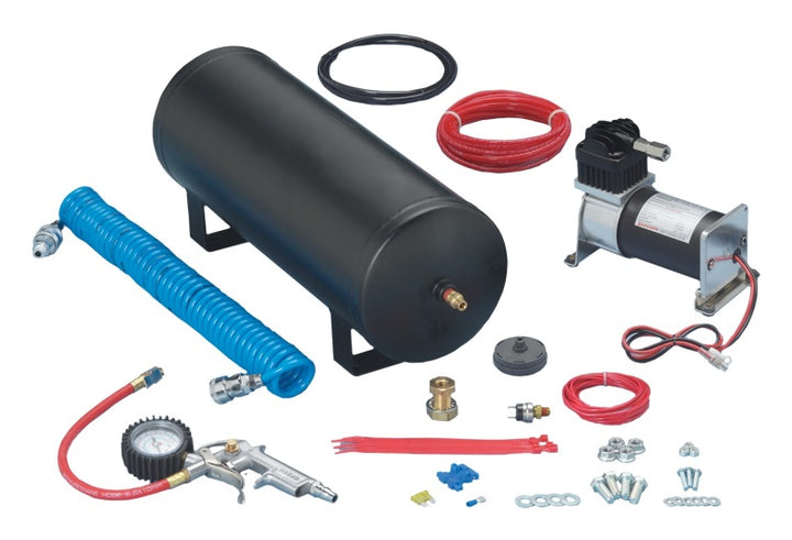 Firestone Air-Rite Air Command Xtreme Duty Sgl Analog Compressor Kit 08-10 Acura MDX (WR17602543) - Bull Strap
