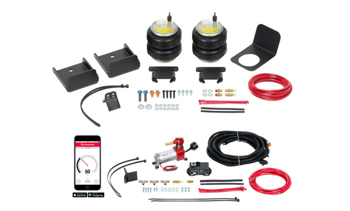 Firestone Ride-Rite Air Spring Kit Rear 2019 GMC Sierra 1500 (W217602609) - Bull Strap