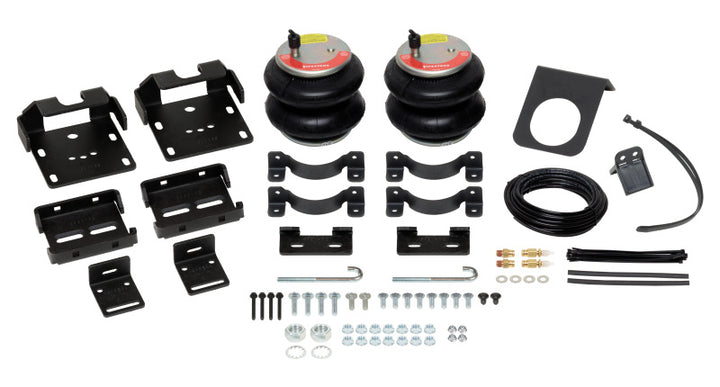 Firestone Ride-Rite RED Label Air Helper Spring Kit 12-22 Chevrolet/GMC 3500HD (W217602715) - Bull Strap