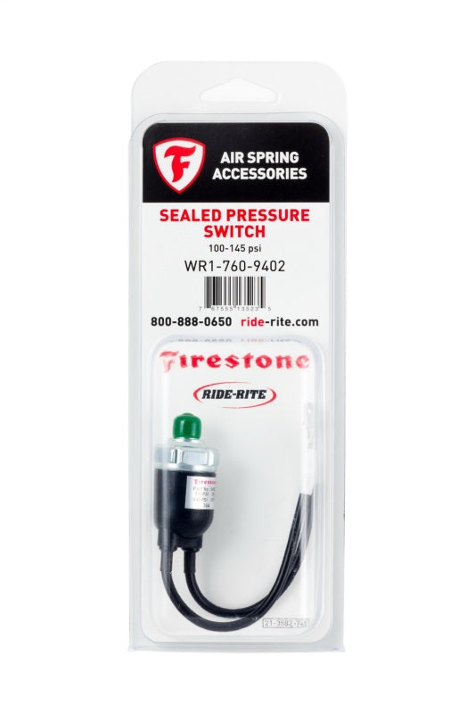 Firestone Sealed Air Pressure Switch 110-145 PSI - Single (WR17609402) - Bull Strap