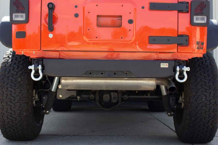 Fishbone Offroad 07-18 JK Wrangler Rubicon and Unlimited Jeep JK Rear D-Ring Frame Mounts - Bull Strap