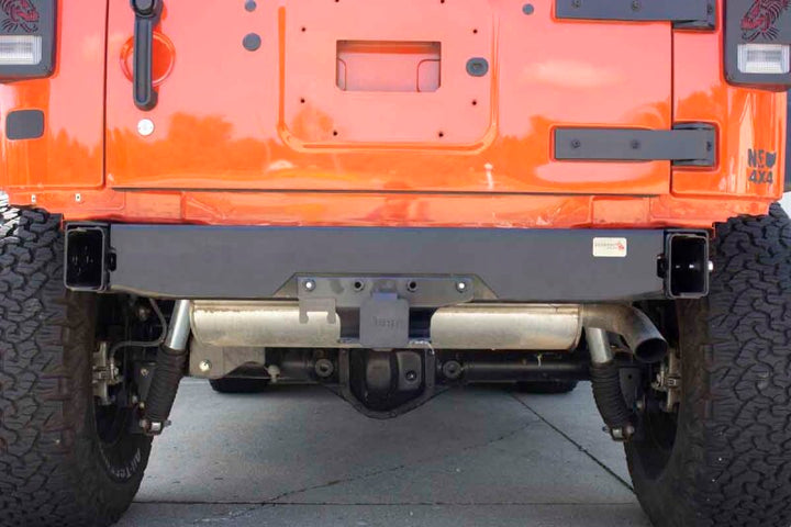 Fishbone Offroad 07-18 Jeep Wrangler JK Rubicon/Unlimited Rear Bumper Delete - Bull Strap