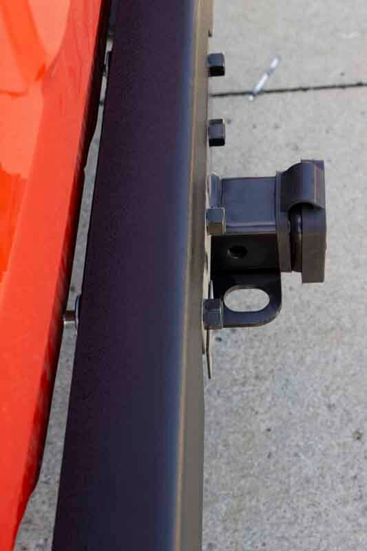 Fishbone Offroad 07-18 Jeep Wrangler JK Rubicon/Unlimited Rear Bumper Delete - Bull Strap