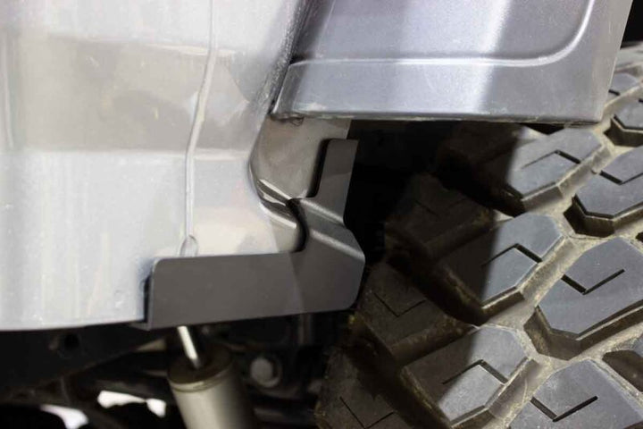 Fishbone Offroad 2018+ Jeep Wrangler JL 2/4 Door - Black Quarter Panel Chip Guards - Bull Strap