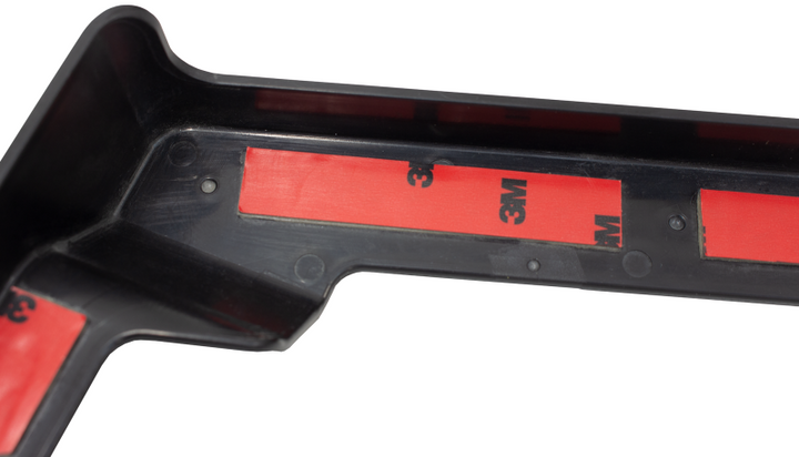 Fishbone Offroad 2018+ Jeep Wrangler JL 2/4 Door - Black Quarter Panel Chip Guards - Bull Strap
