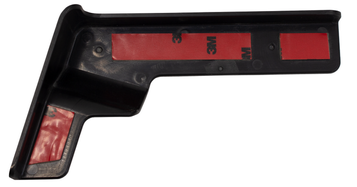 Fishbone Offroad 2018+ Jeep Wrangler JL 2/4 Door - Black Quarter Panel Chip Guards - Bull Strap