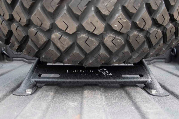 Fishbone Offroad 2020+ Jeep Gladiator JT In-Bed Tire Carrier - Bull Strap