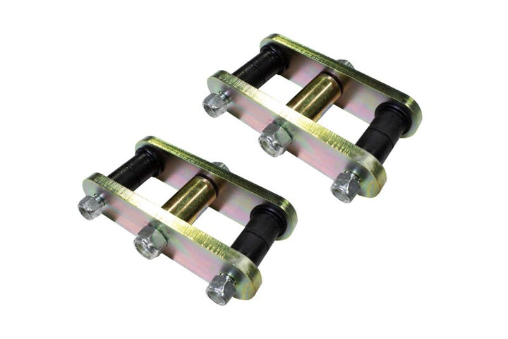 Fishbone Offroad 46-75 Jeep CJ-5 Front or Rear Greaseable Shackles - Bull Strap