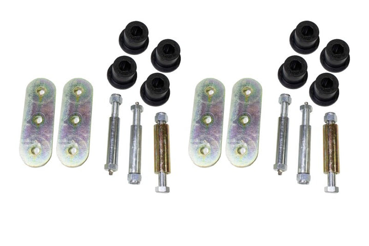 Fishbone Offroad 87-95 Jeep YJ Wrangler Front or Rear Greaseable Shackles - Bull Strap