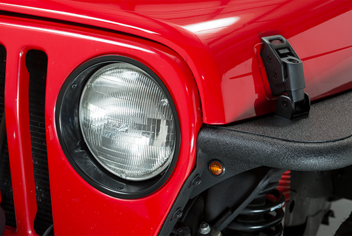 Fishbone Offroad Amber LEDs 3/4In Pair - Bull Strap