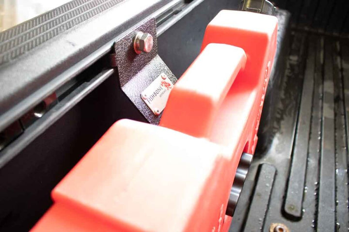 Fishbone Offroad Tacoma In Bed Rotopax Mount - Bull Strap