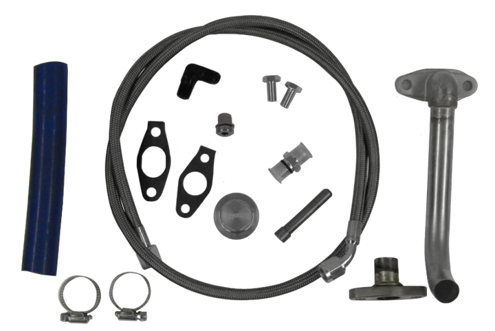 Fleece Performance 01-04 GM Duramax 6.6L LB7 63mm Billet LB7 Cheetah Turbocharger - Bull Strap