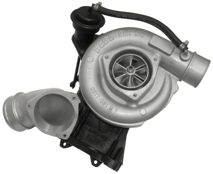 Fleece Performance 01-04 GM Duramax 6.6L LB7 63mm Billet LB7 Cheetah Turbocharger - Bull Strap