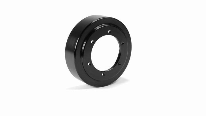 Fleece Performance 13-18 Dodge 2500/3500 Cummins Fan Drive Pulley (Black Finish) - Bull Strap