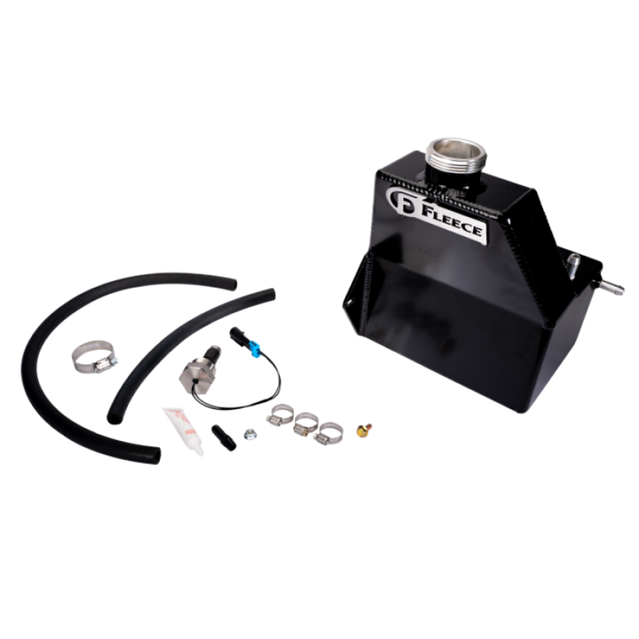 Fleece Performance 13-18 Dodge Ram 2500/3500 6.7L Cummins Replacement Coolant Tank - Bull Strap