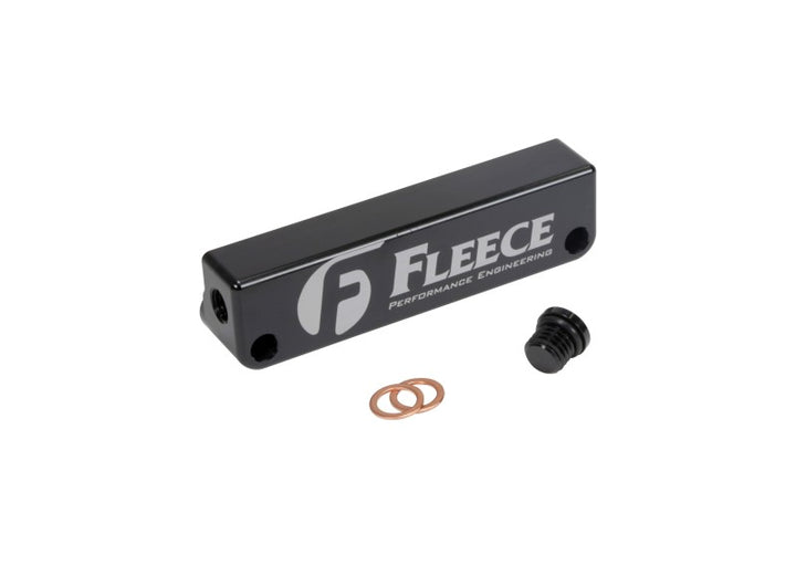 Fleece Performance 19-21 Dodge Ram 6.7L Cummins 5th Gen Fuel Filter Delete - Bull Strap
