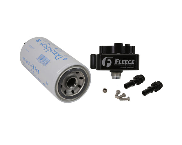 Fleece Performance 2020 GM Duramax 6.6L L5P w/Short Bed Fuel Filter Upgrade Kit - Bull Strap