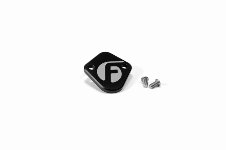 Fleece Performance 89-18 Dodge 2500 / 3500 Cummins Mechanical Fuel Pump Block Off Plate - Bull Strap