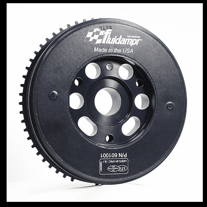 Fluidampr 06-14 Madza MX-5 Miata 2.0L Steel Internally Balanced Damper - Bull Strap