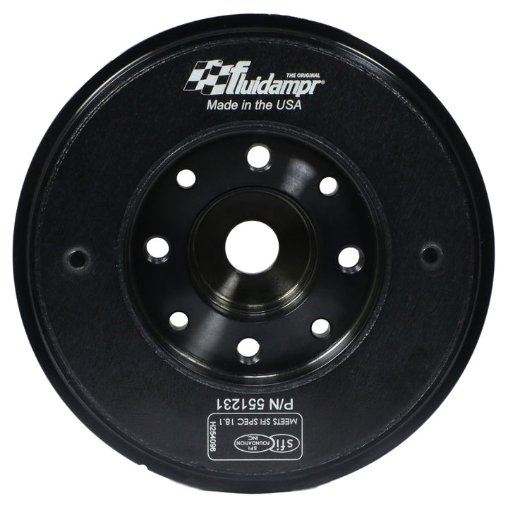 Fluidampr 08.5+ VW Golf TSi/08-13.5 Passat TSi/08.5+ Audi TT TSi Steel Internally Balanced Damper - Bull Strap