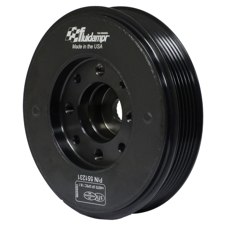 Fluidampr 08.5+ VW Golf TSi/08-13.5 Passat TSi/08.5+ Audi TT TSi Steel Internally Balanced Damper - Bull Strap