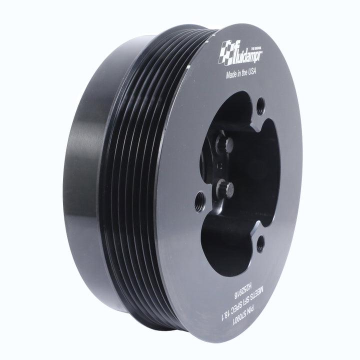 Fluidampr 09-21 Nissan GT-R R35 VR38DETT Steel Internally Balanced Damper - Bull Strap