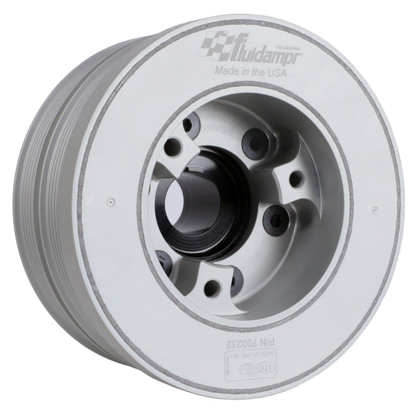 Fluidampr 11-22 Ford Mustang 5.0L Coyote Aluminum Internally Balanced Damper - Bull Strap