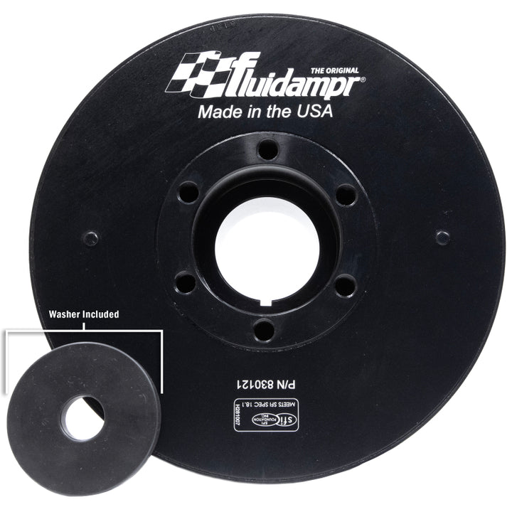 Fluidampr 11+ Chevy/GM 6.6L Duramax Diesel Damper - Bull Strap