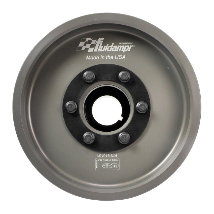 Fluidampr 12-15 Chevrolet Camaro ZL1 6.2L LSA Supercharged Steel Internally Balanced Damper - Bull Strap
