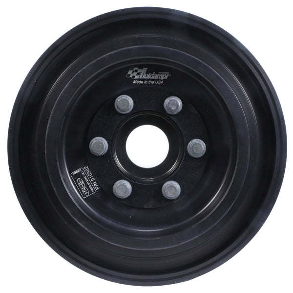 Fluidampr 15-21 Dodge Hellcat 6.2L Supercharged Steel Internally Balanced Damper (11 Percent OD) - Bull Strap