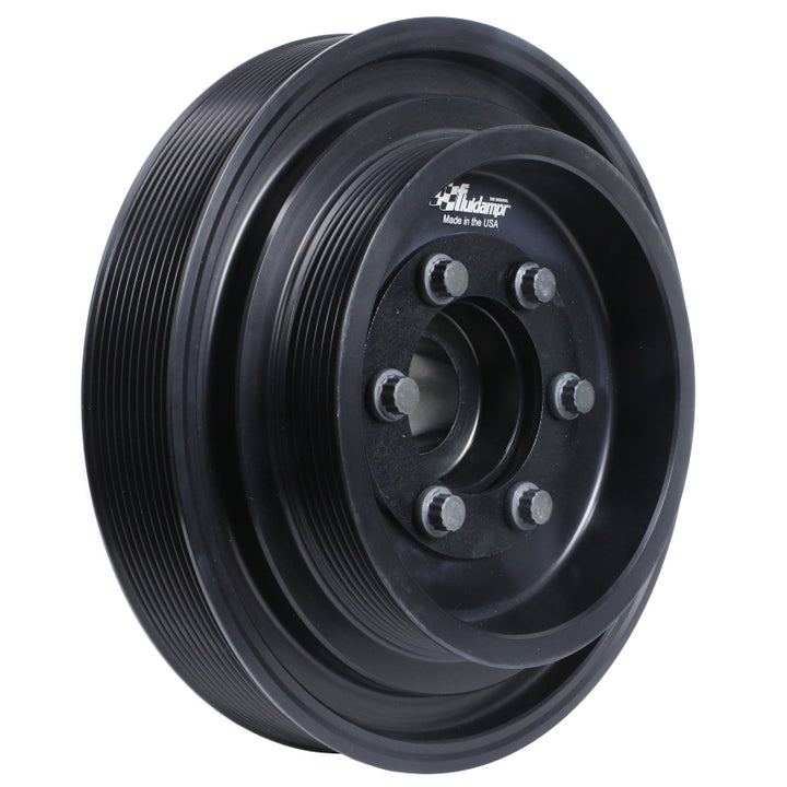 Fluidampr 15-21 Dodge Hellcat 6.2L Supercharged Steel Internally Balanced Damper (11 Percent OD) - Bull Strap