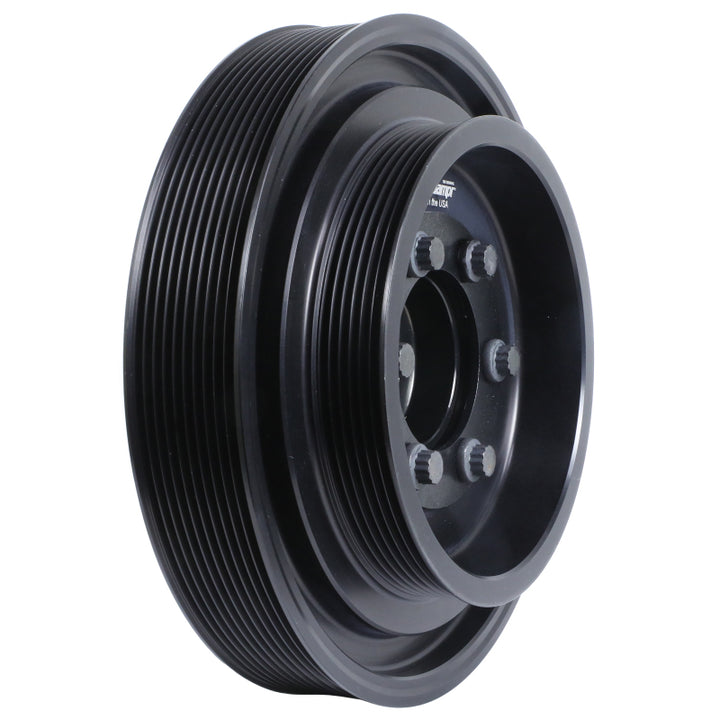 Fluidampr 15-21 Dodge Hellcat 6.2L Supercharged Steel Internally Balanced Damper (11 Percent OD) - Bull Strap