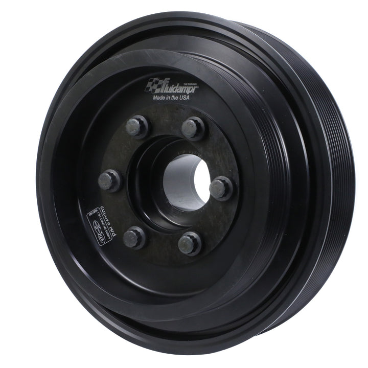 Fluidampr 15-21 Dodge Hellcat Charger/Challenger 6.2L Supercharged Steel Internally Balanced Damper - Bull Strap