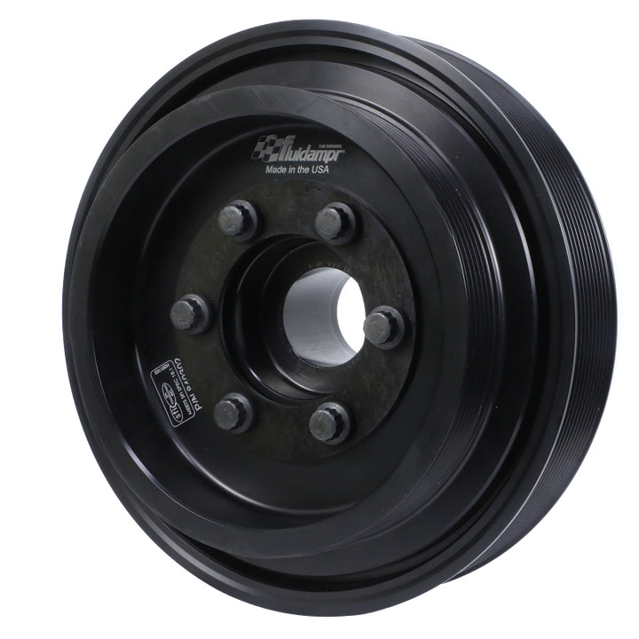 Fluidampr 15-21 Dodge Hellcat Charger/Challenger 6.2L Supercharged Steel Internally Balanced Damper - Bull Strap