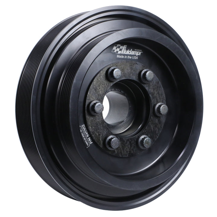 Fluidampr 15-21 Dodge Hellcat Charger/Challenger 6.2L Supercharged Steel Internally Balanced Damper - Bull Strap