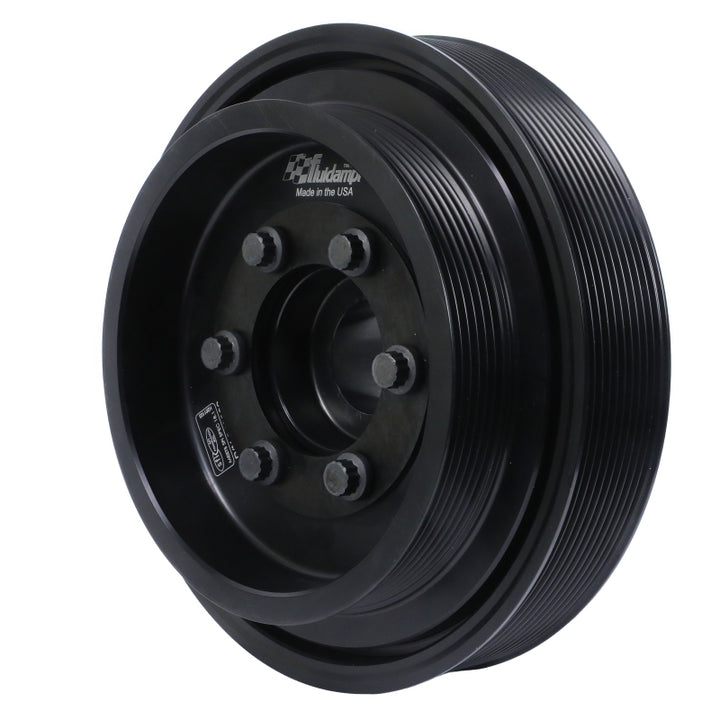 Fluidampr 15-21 Dodge Hellcat Charger/Challenger 6.2L Supercharged Steel Internally Balanced Damper - Bull Strap
