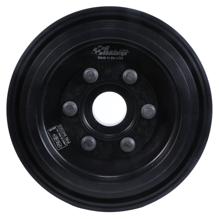 Fluidampr 15-21 Dodge Hellcat Charger/Challenger 6.2L Supercharged Steel Internally Balanced Damper - Bull Strap