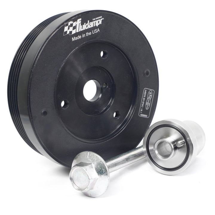 Fluidampr 2022+ Toyota GR86/Subaru BRZ (FA24F/FA24D) Steel Internally Balanced Damper w/Adapter Kit - Bull Strap