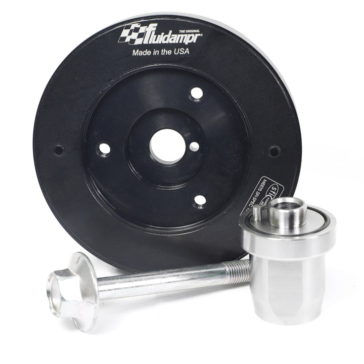 Fluidampr 2022+ Toyota GR86/Subaru BRZ (FA24F/FA24D) Steel Internally Balanced Damper w/Adapter Kit - Bull Strap