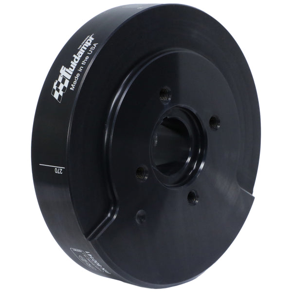 Fluidampr 6.2L / 6.5L GM Diesel 1994-2000 (Electronic) Steel Externally Balanced Damper - Bull Strap