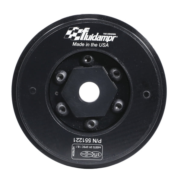 Fluidampr 91-08 VW Golf/05-12 Passat B6/B7 / 03-10 Audi TT Steel Internally Balanced Damper - Bull Strap