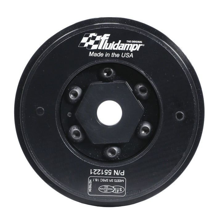 Fluidampr 91-08 VW Golf/05-12 Passat B6/B7 / 03-10 Audi TT Steel Internally Balanced Damper - Bull Strap